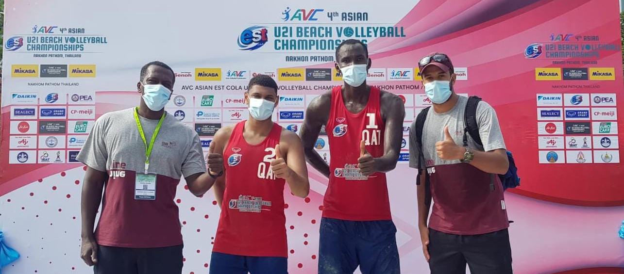 Team Qatar duo qualify to FIVB U21 Beach Volleyball Championships