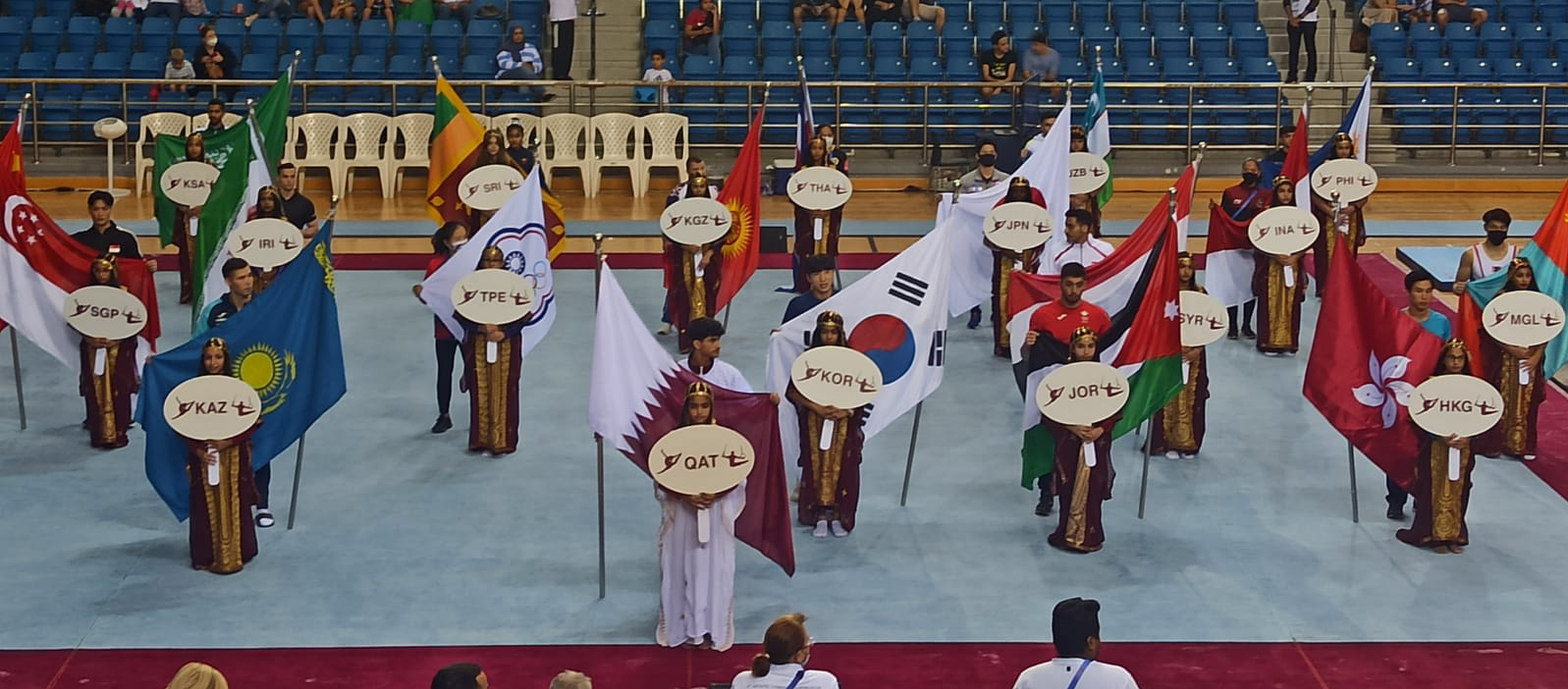 Asian Artistic Gymnastics Championship gets underway at Aspire Dome