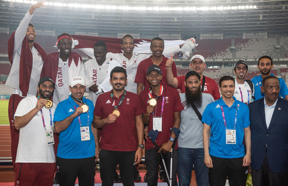 Qatar wins 5th gold medal in Asian Games Team Qatar